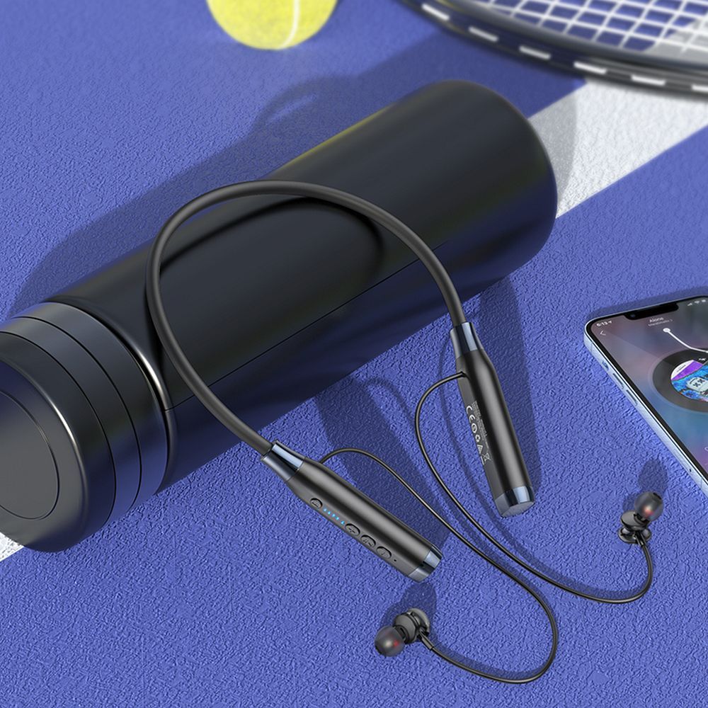 Handsfree Bluetooth HOCO ES62, A2DP, Zwart