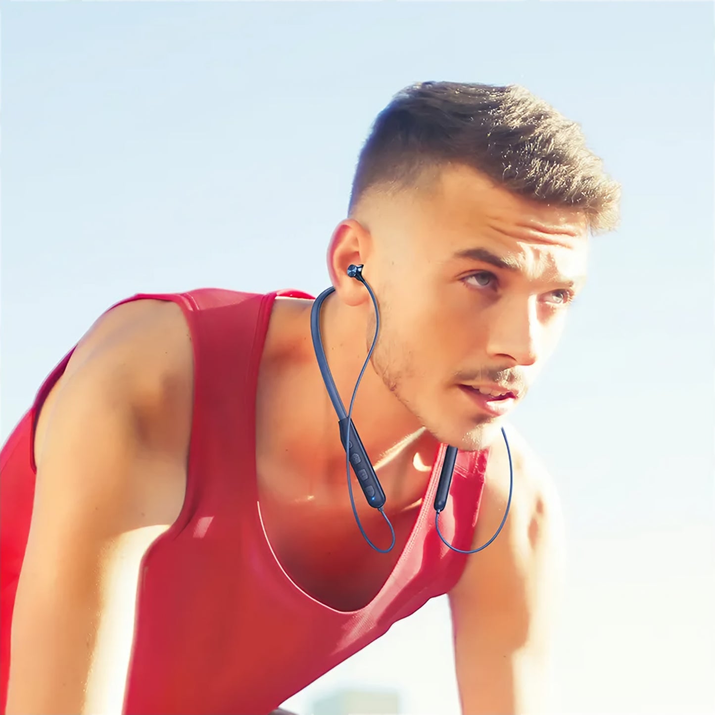 Handsfree Bluetooth HOCO ES64, A2DP, Blau
