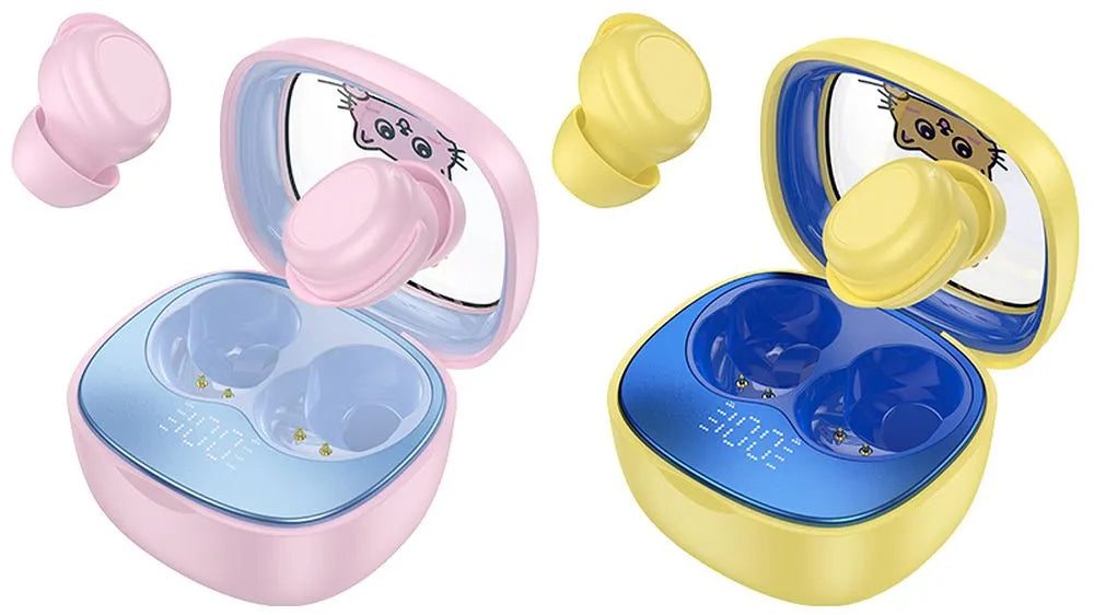 Bluetooth-Headset HOCO EW111, TWS, Rosa