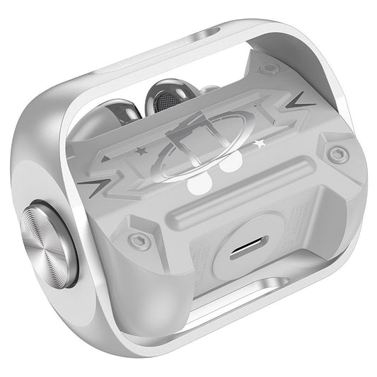 Handsfree Bluetooth HOCO EW55, TWS, Zilver