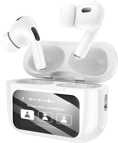 Bluetooth-Freisprecheinrichtung HOCO EW72, TWS, ANC, Weiß