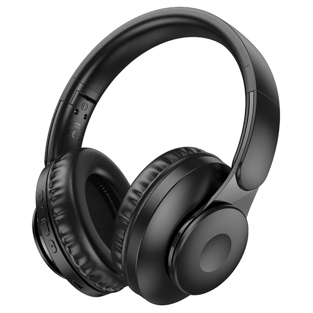 Handsfree Bluetooth HOCO W45, A2DP, Zwart