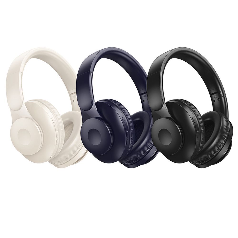 Kit mains libres Bluetooth HOCO W45, A2DP, Blanc