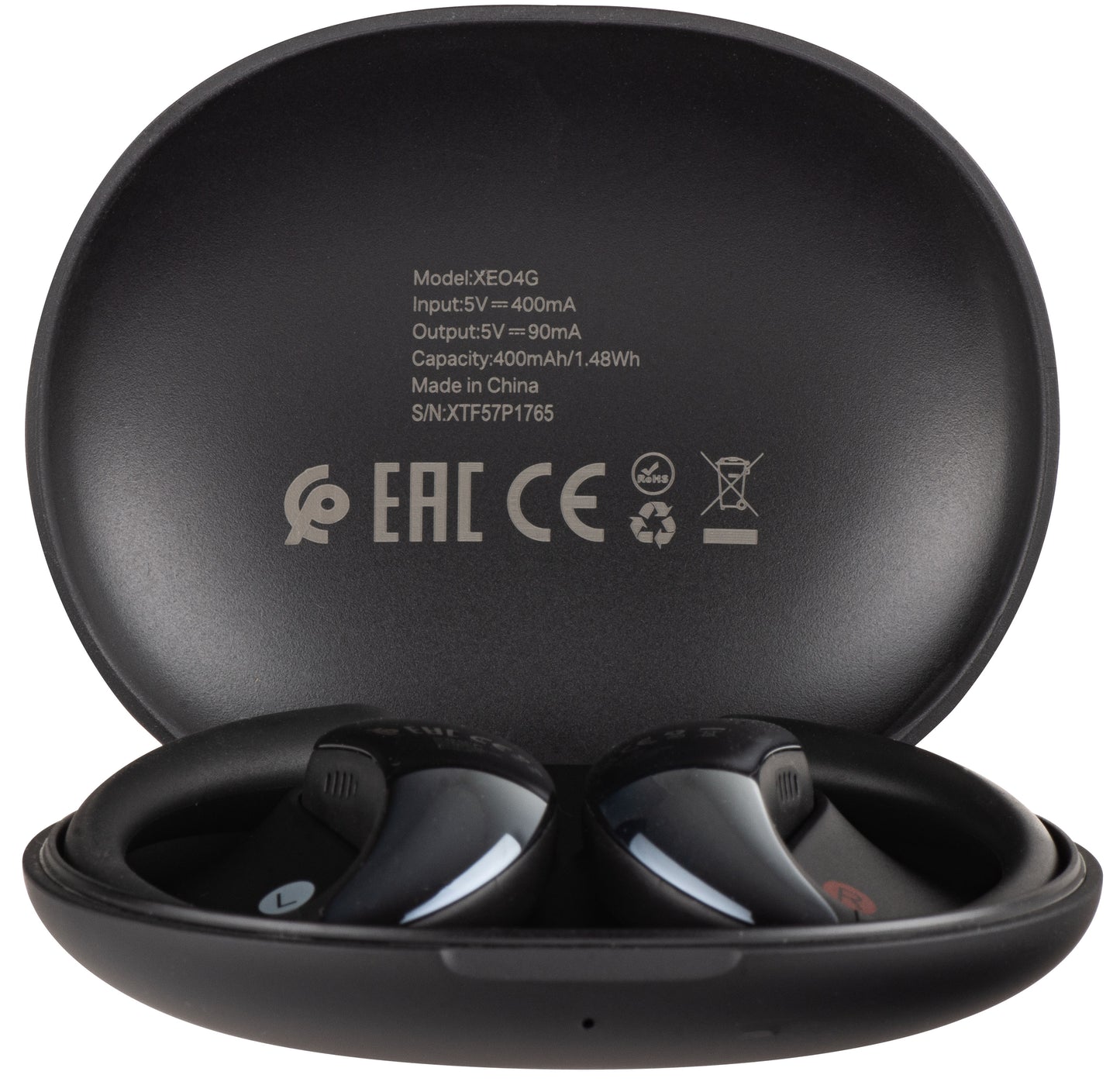 Handsfree Bluetooth Infinix ZLoop 4 XEO4G, TWS, Schwarz