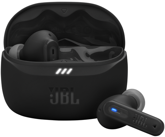 Handsfree Bluetooth JBL Tune Beam 2, TWS, ANC, MultiPoint, Zwart JBLTBEAM2BLK