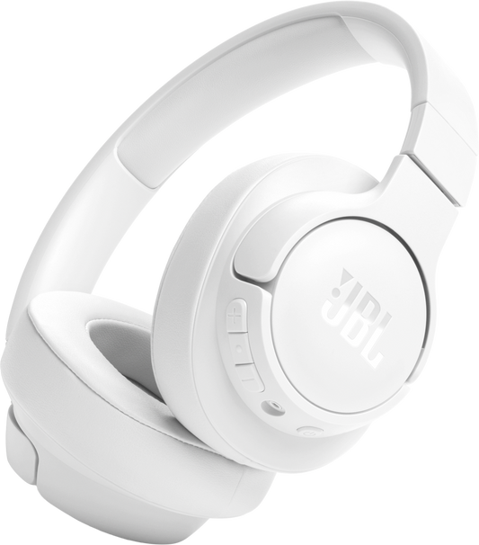 Handsfree Bluetooth JBL Tune 720BT, MultiPoint, A2DP, Wit, Hervat verpakt JBLT720BTWHT