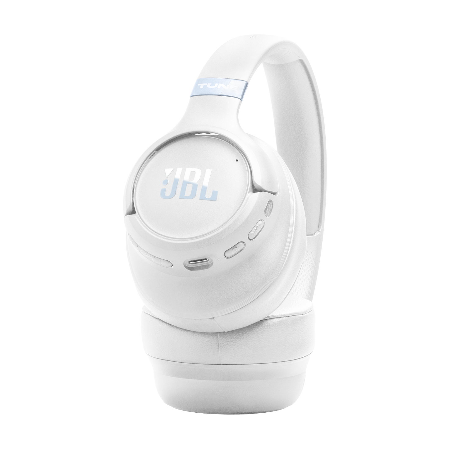 Kit mains libres Bluetooth JBL Tune 780NC, MultiPoint, A2DP, ANC, Blanc JBLT780NCWHT