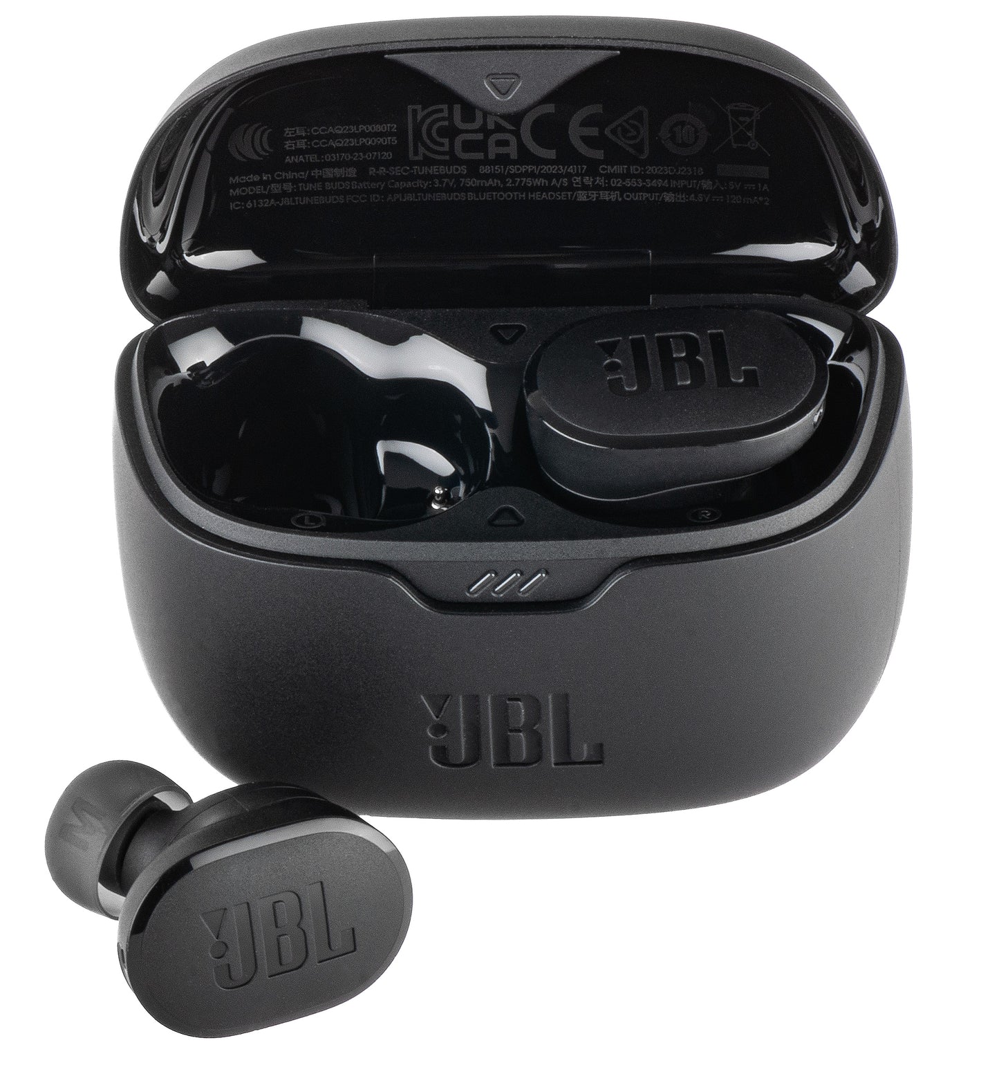 Handsfree Bluetooth JBL Tune Buds, TWS, ANC, Multipoint, Zwart JBLTBUDSBLK
