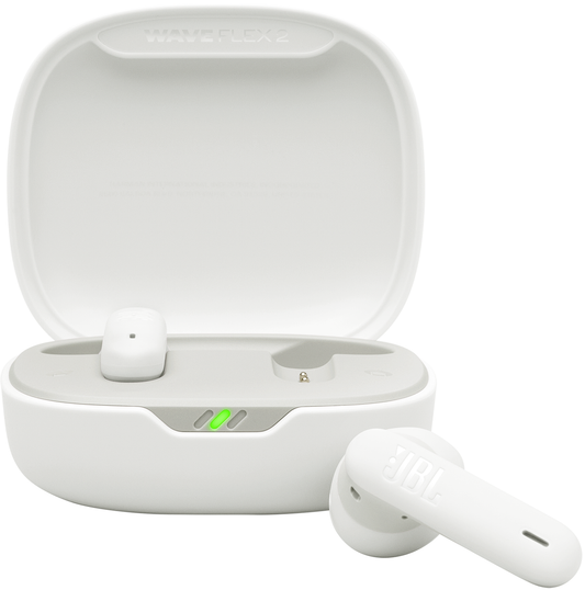 Handsfree Bluetooth JBL Wave Flex 2, TWS, ANC, MultiPoint, Wit JBLWFLEX2WHT