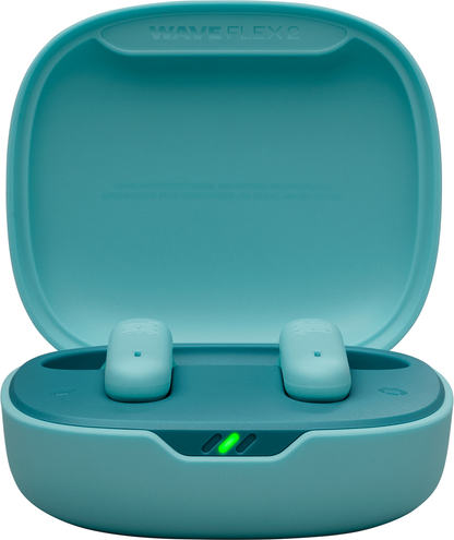 Kit mains libres Bluetooth JBL Wave Flex 2, TWS, ANC, MultiPoint, Bleu JBLWFLEX2BLU