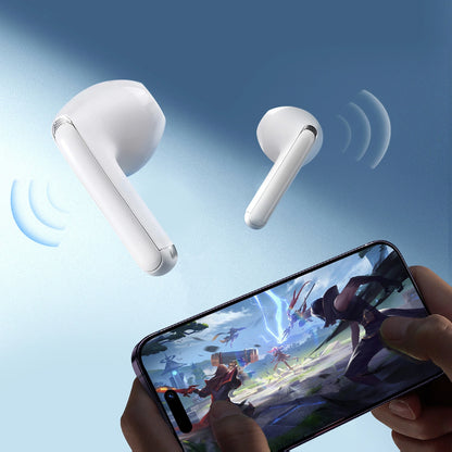 Handsfree Bluetooth Joyroom Funpods JR-FB1 Nieuwe Versie, TWS, Wit