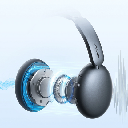 Bluetooth-Headset Joyroom JR-JH1, A2DP, ANC, Schwarz
