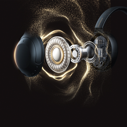 Kit mains libres Bluetooth Joyroom JR-JH2, A2DP, ANC, Noir