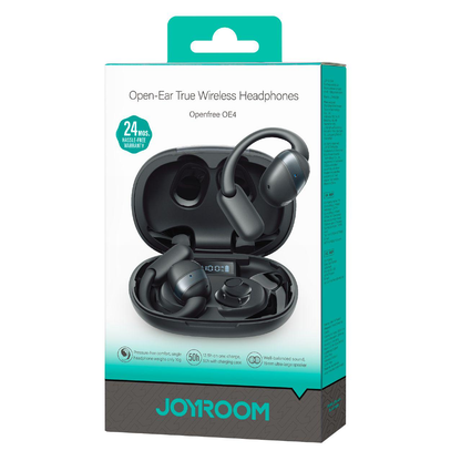 Handsfree Bluetooth Joyroom Open Ear JR-OE4, TWS, Zwart
