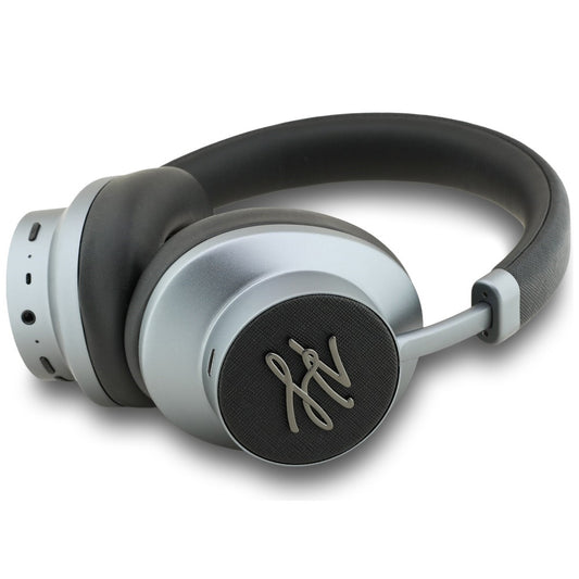 Handsfree Bluetooth Karl Lagerfeld Grained Initials, A2DP, ANC, Zwart