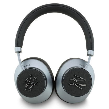 Casque Bluetooth mains libres Karl Lagerfeld Grained Initials, A2DP, ANC, Noir