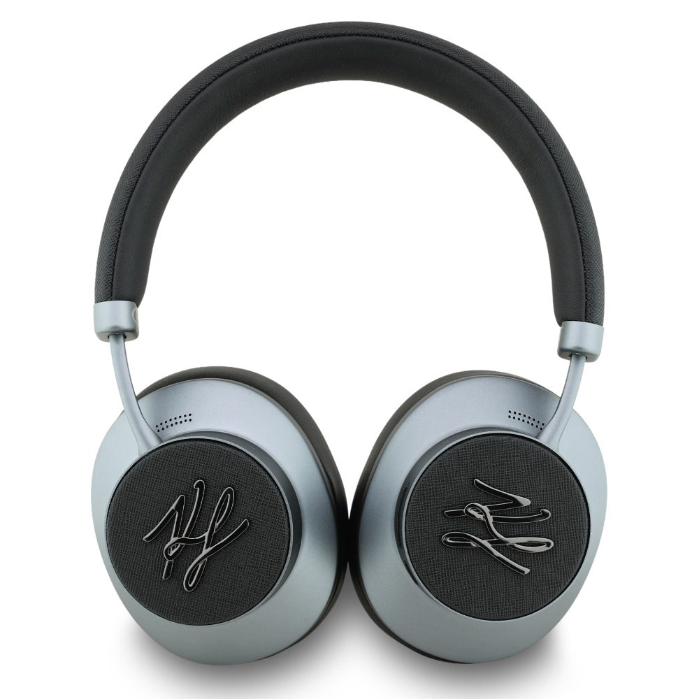 Handsfree Bluetooth Karl Lagerfeld Grained Initials, A2DP, ANC, Schwarz