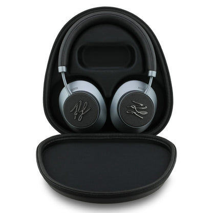 Casque Bluetooth mains libres Karl Lagerfeld Grained Initials, A2DP, ANC, Noir