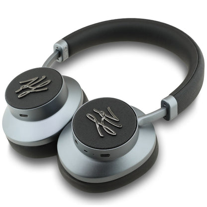 Handsfree Bluetooth Karl Lagerfeld Grained Initials, A2DP, ANC, Schwarz