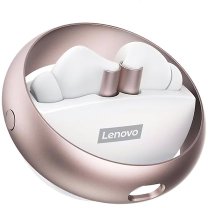 Mains libres Bluetooth Lenovo LP60, TWS, Blanc 