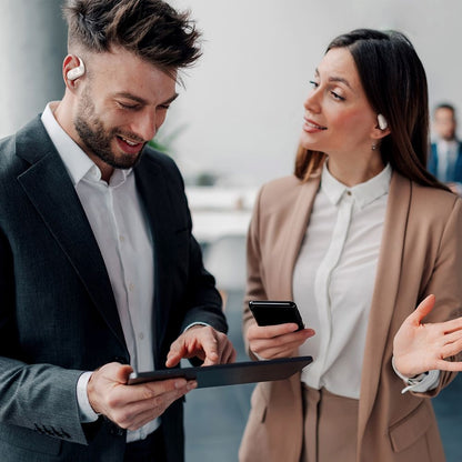 Kit mains libres Bluetooth McDodo HP-8051 Air O2, TWS, Beige