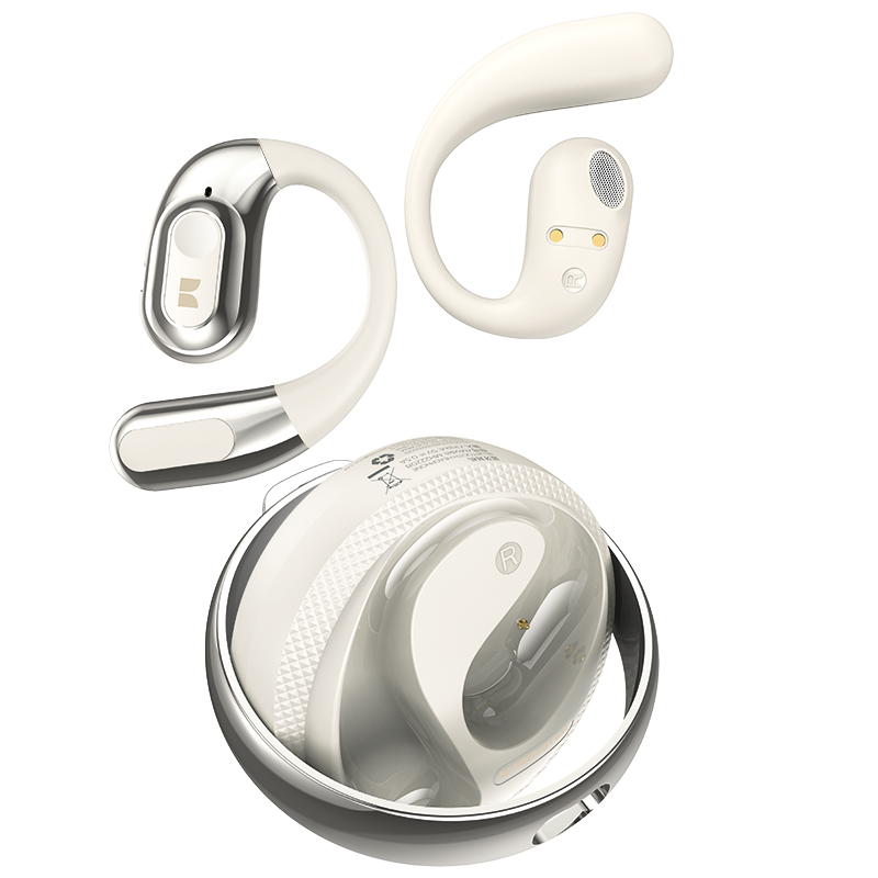 Handsfree Bluetooth Monster AC330 AI Vertaling, TWS, Wit