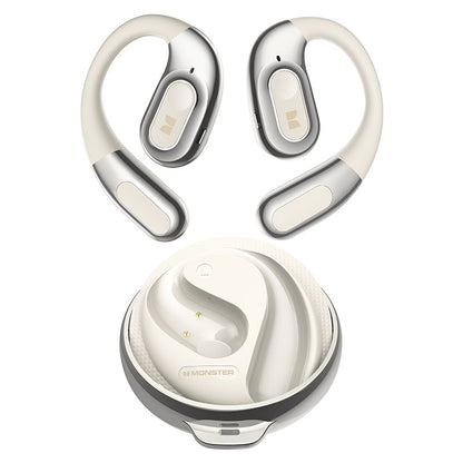 Handsfree Bluetooth Monster AC330 AI Vertaling, TWS, Wit