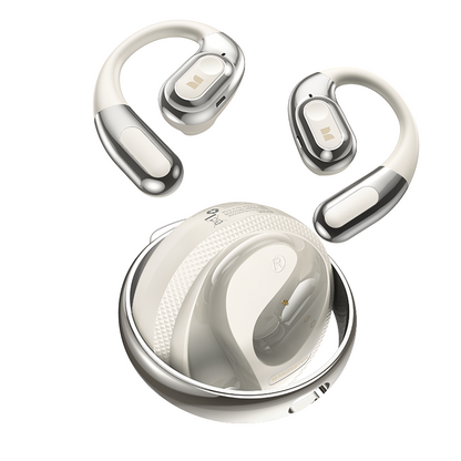 Handsfree Bluetooth Monster AC330 AI Vertaling, TWS, Wit