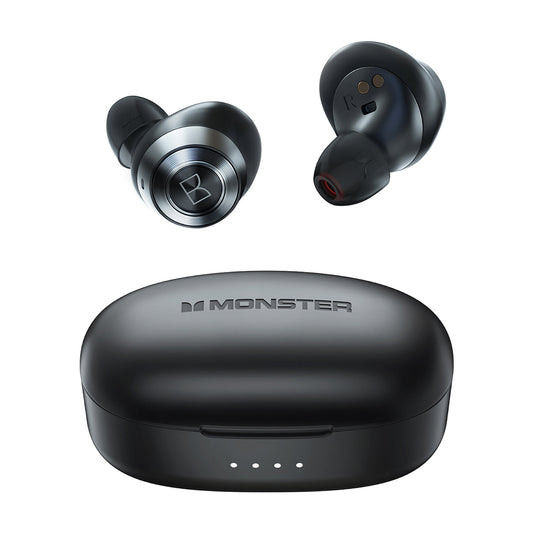 Handsfree Bluetooth Monster Achieve 100 AirLinks, TWS, Zwart
