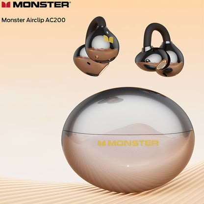 Bluetooth-Headset Monster AirClip AC200, TWS, Schwarz