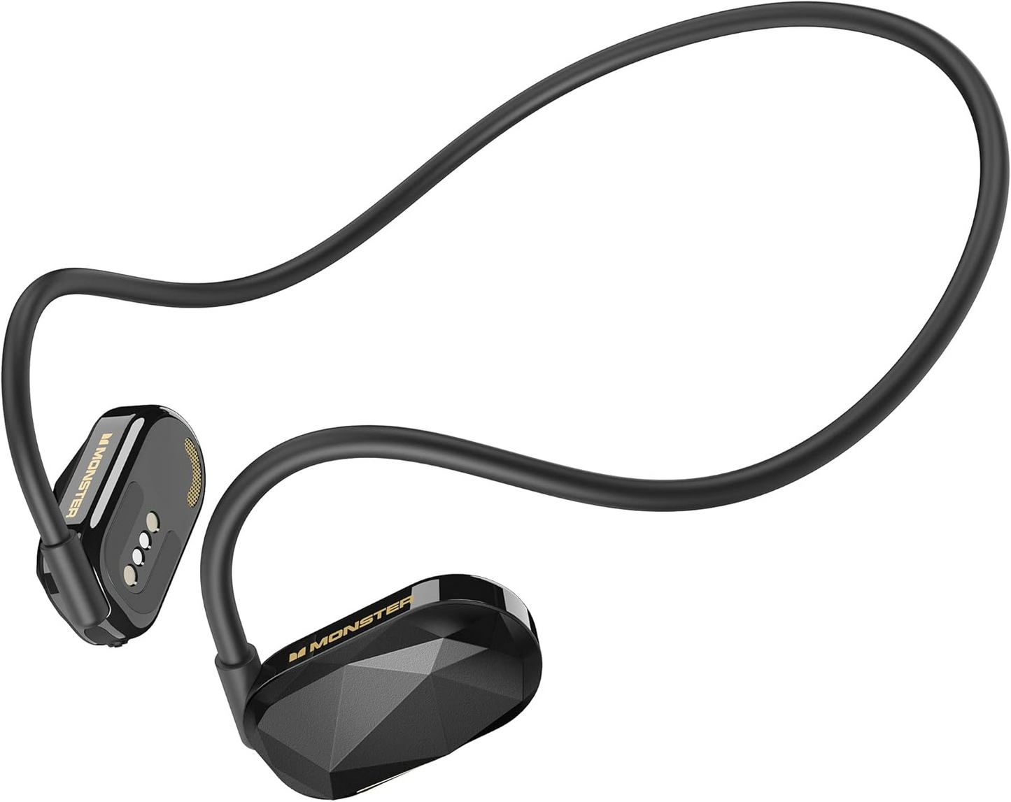 Handsfree Bluetooth Monster Aria Free, A2DP, Zwart