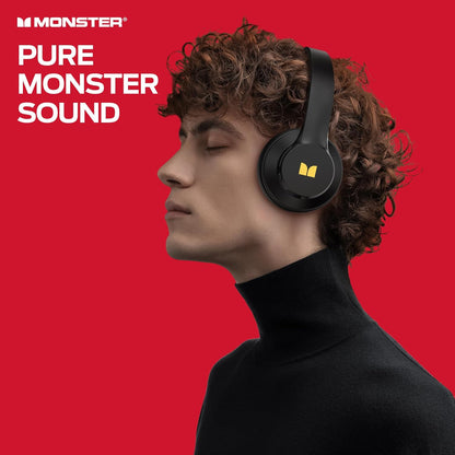 Handsfree Bluetooth Monster Mission 100, MultiPoint, A2DP, ANC, Zwart