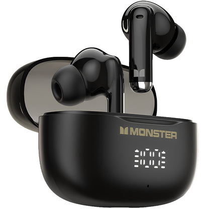 Bluetooth-Headset Monster N-Lite 300, TWS, Schwarz