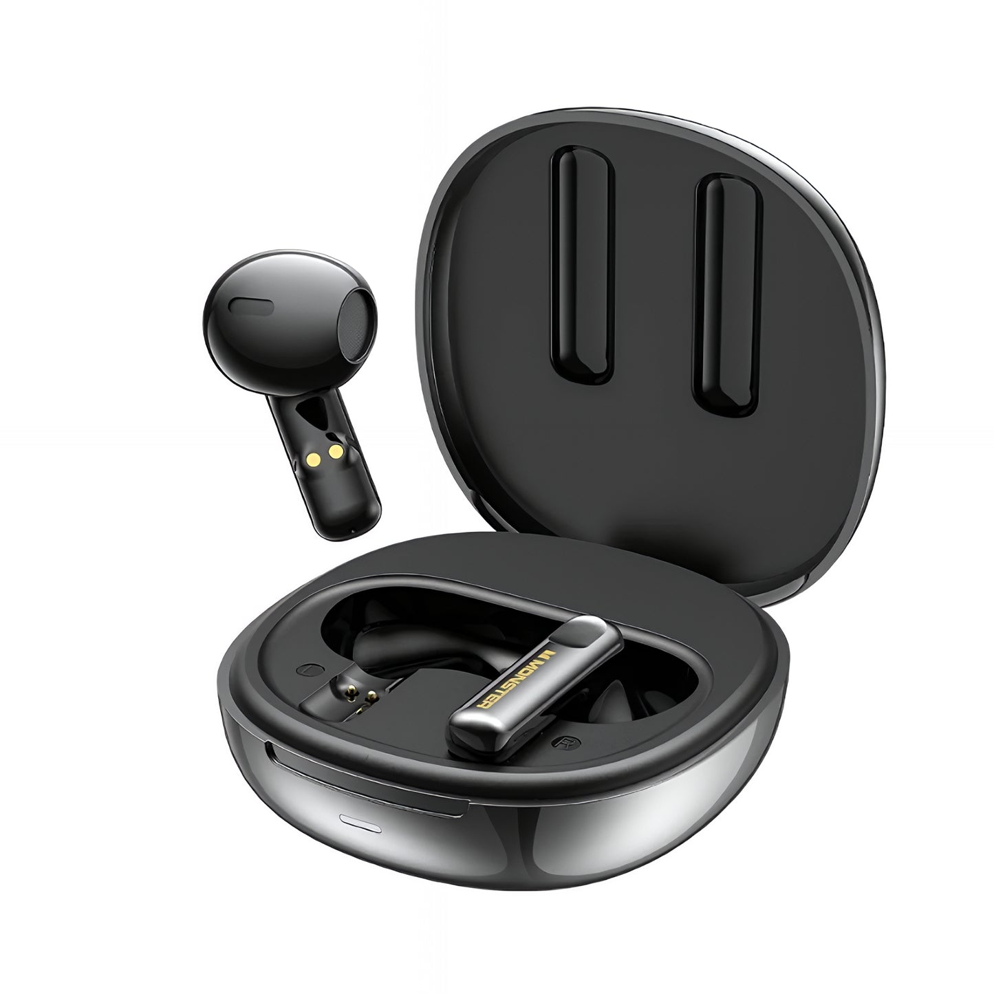 Handsfree Bluetooth Monster N-Lite 209, TWS, Zwart
