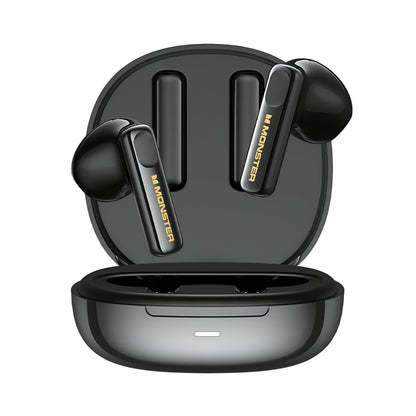 Handsfree Bluetooth Monster N-Lite 209, TWS, Zwart