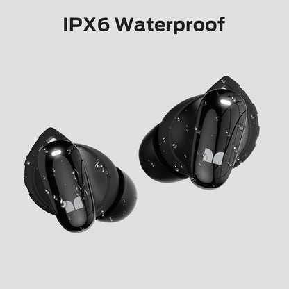 Handsfree Bluetooth Monster N-Lite 206, TWS, Zwart