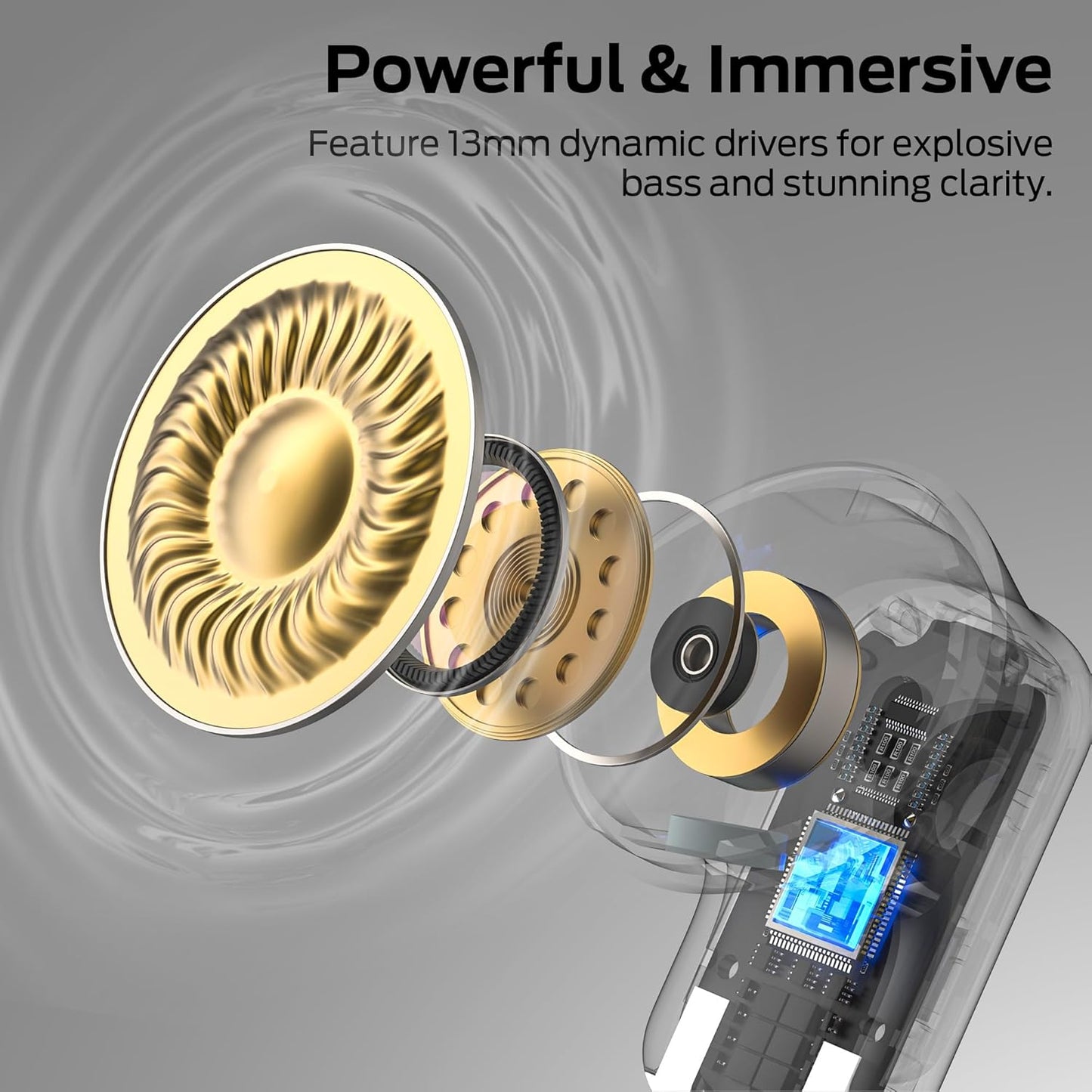 Handsfree Bluetooth Monster N-Lite 217, TWS, Zwart