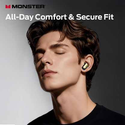 Handsfree Bluetooth Monster N-Lite 217, TWS, Zwart
