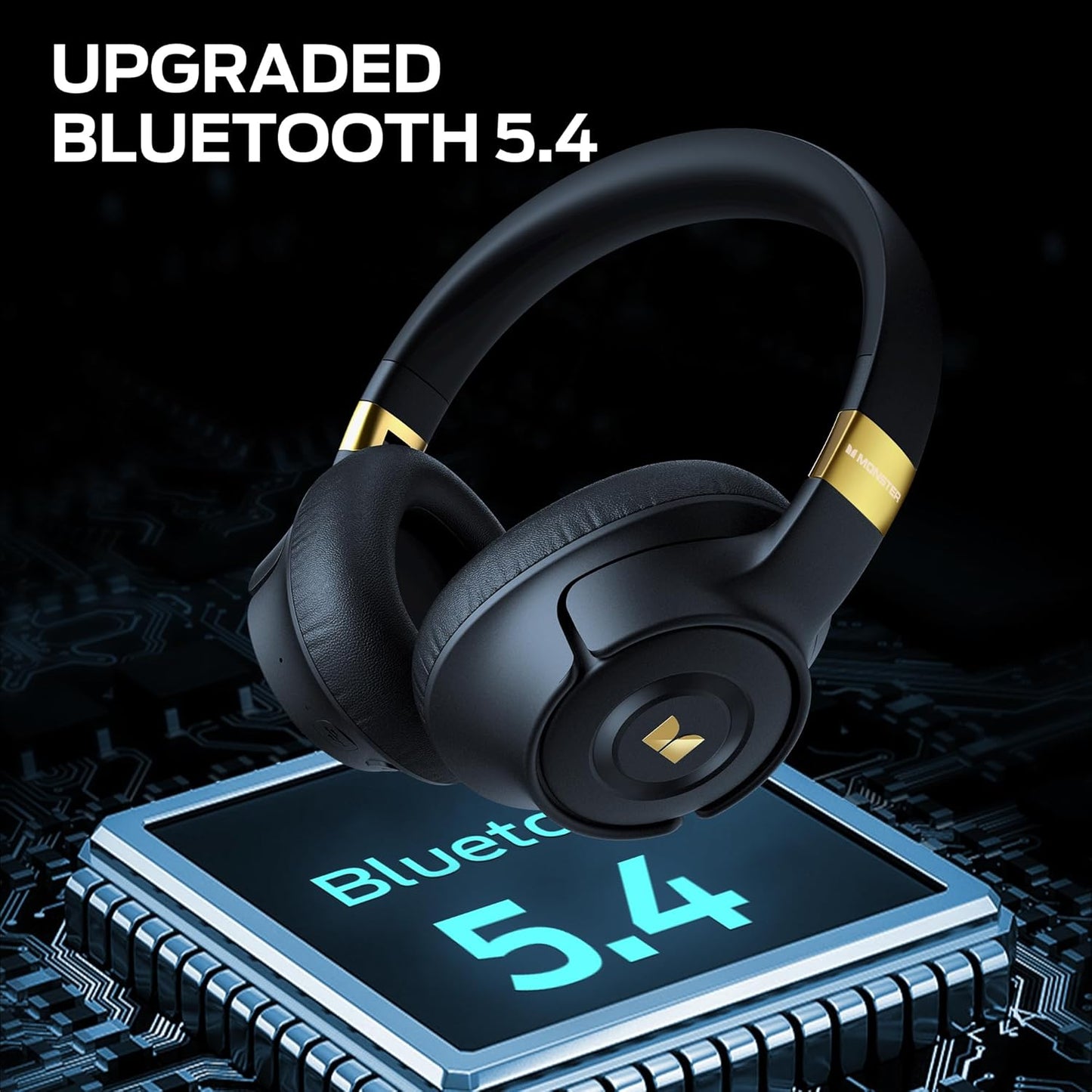 Bluetooth-Headset Monster Persona SE, A2DP, ANC, Blau