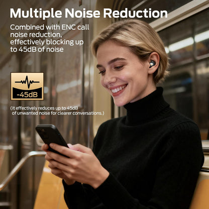 Bluetooth-Headset Monster Sleep Ear100, TWS, Schwarz