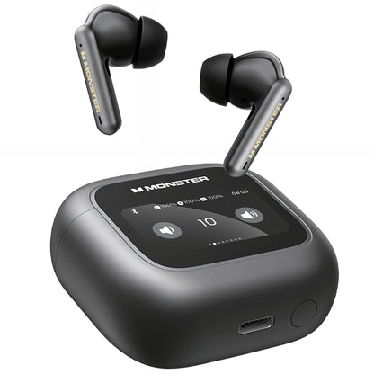 Handsfree Bluetooth Monster TH300, TWS, Zwart