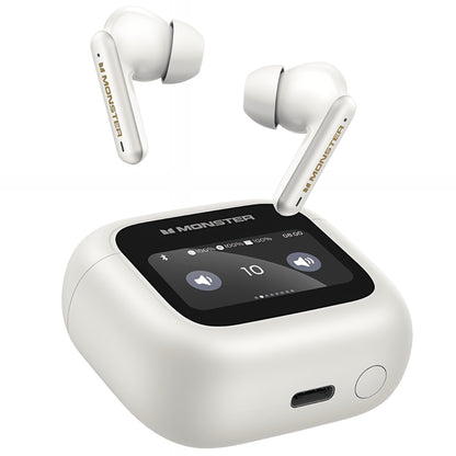 Handsfree Bluetooth Monster TH300, TWS, Wit