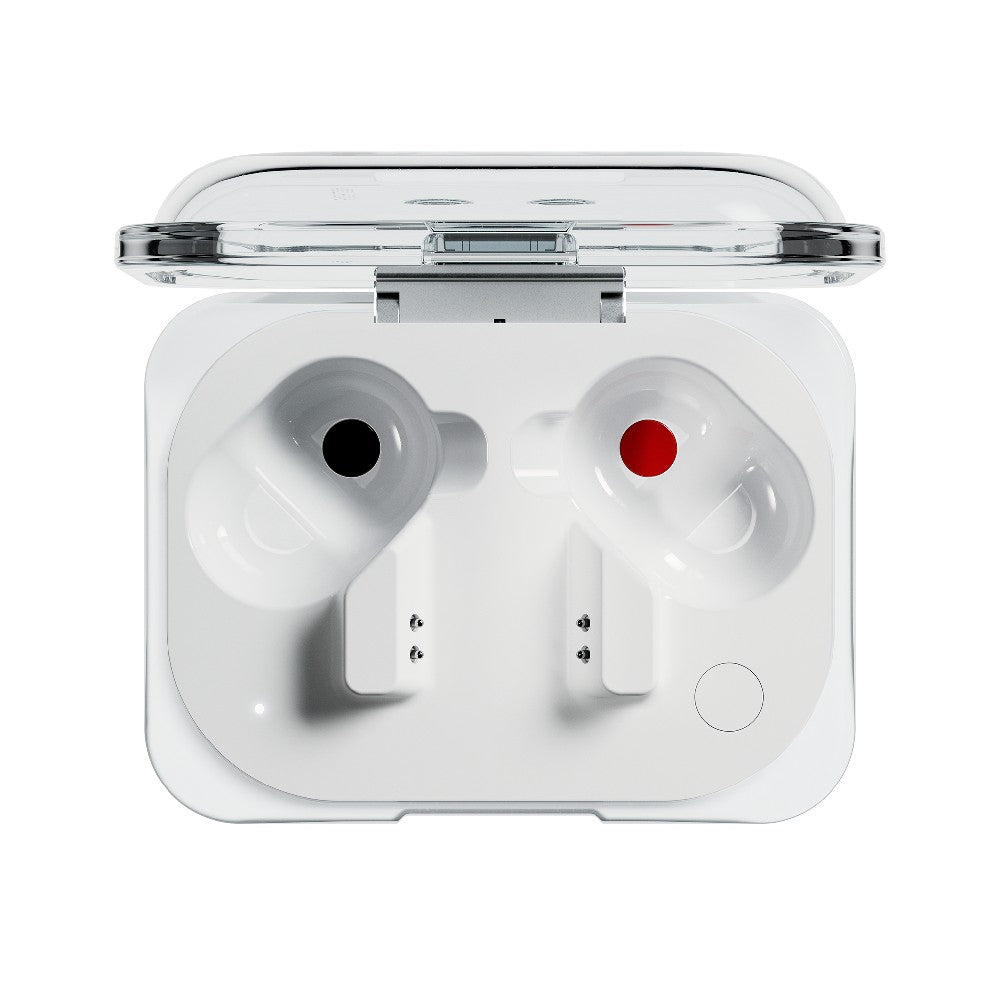 Handsfree Bluetooth Nothing Ear (a) B162, TWS, ANC, MultiPoint, Weiß