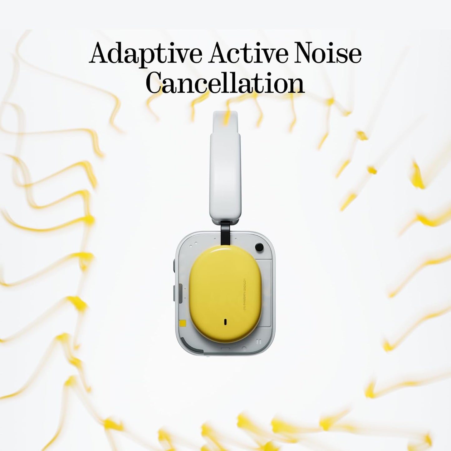 Handsfree Bluetooth Nothing Headphone (a), MultiPoint, A2DP, ANC, Schwarz