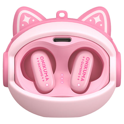 Bluetooth-Headset Onikuma TX603, TWS, Rosa