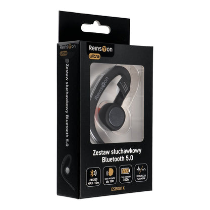 Bluetooth-Freisprecheinrichtung Reinston ESB001X, MultiPoint, A2DP, Schwarz