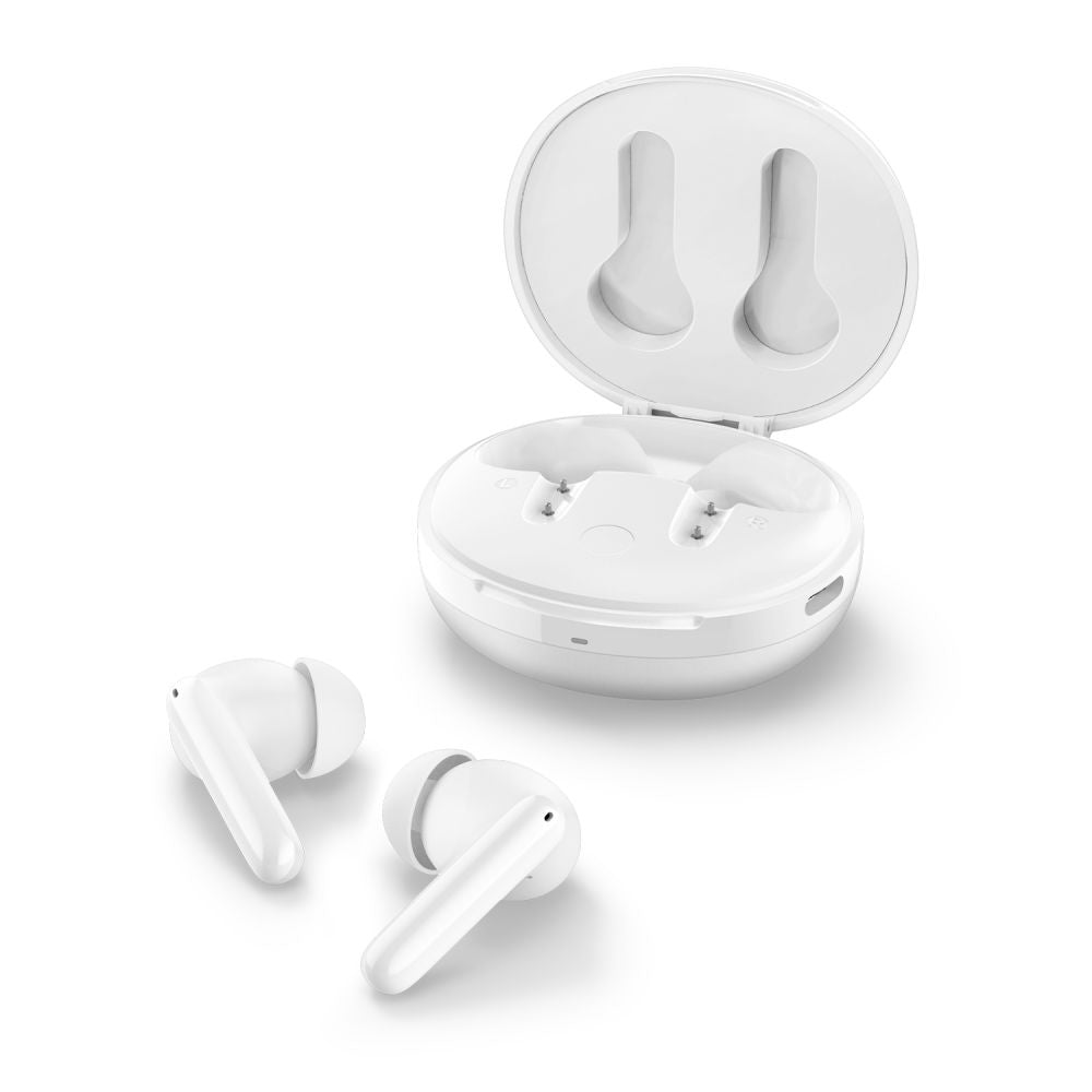 Handsfree Bluetooth Spigen SA2400, TWS, ANC, Wit