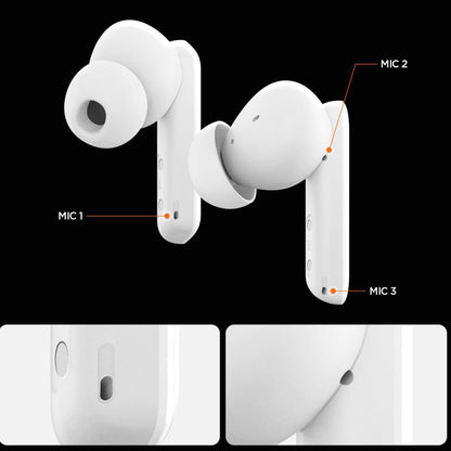Handsfree Bluetooth Spigen SA2402, TWS, ANC, Weiß ASD07964