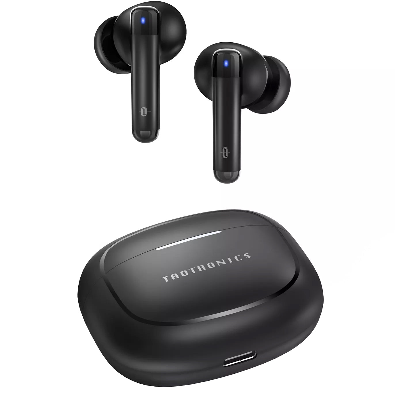 Kit mains libres Bluetooth TaoTronics TT-BH1120, TWS, Noir