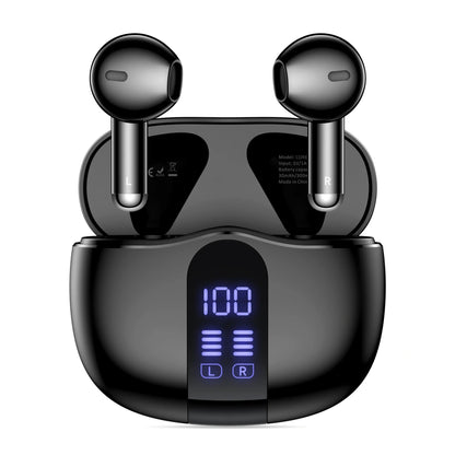 Handsfree Bluetooth Tech-Protect Ultraboost Core G2, TWS, Zwart